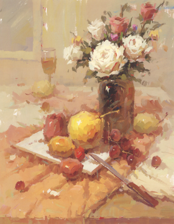 色彩静物想画好环境色绝对是重点